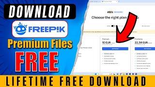 How to Download Premium PSD Files from Freepik for Free 2025 100% WORKING