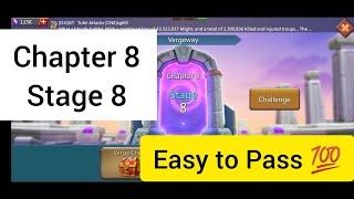 Vergeway Chapter 8 Stage 8 | Lords Mobile