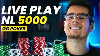 NL5000 GG Poker Session (Highlights)