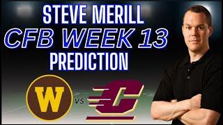 Western Michigan vs Central Michigan Prediction and Picks | Tuesday College Football Picks Week 13