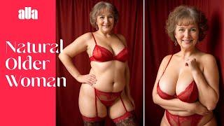 Natural Older Woman Attractively Dressed  Beauty Lingerie Collection by aVa ► 36