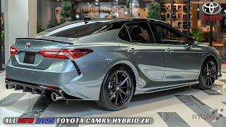 FIRST LOOK! 2025 Toyota Camry Hybrid ZR Revealed : Impressive Fuel Efficiency!