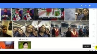 How to select all photos in Google photos