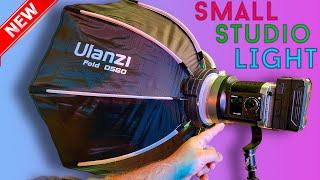 Ulanzi BIG but SMALL RGB studio Light with Bowens, V-Mount & App Control... It's pretty cool!