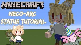 Minecraft One-Shot Tutorial: Neco-Arc Statue (Tsukihime/Melty Blood)