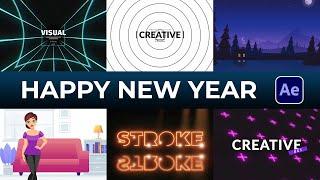 Happy New Year + Free After Effects Templates From SonduckFilm