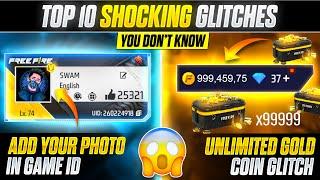 TOP 10 SHOCKING GLITCHES YOU DON'T KNOW  GARENA FRE FIRE