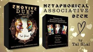 Emotive Duet Soul Movement Cards - A Metaphorical Associative Deck by Tal Shai