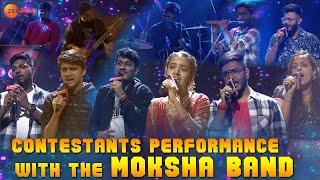 Contestants Performance with the Moksha Band Unseen | SaReGaMaPa - The Singing Superstar | ZeeTelugu