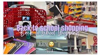 BACK TO SCHOOL SHOPPING sophomore edition|| school supplies + More