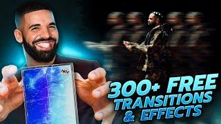 300+ FREE Transitions & Effects (Not Clickbait) | Adobe Premiere Pro CC 2024