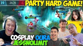 HYPER CLAUDE HARD GAME BARENG GPX MARSHA ONIC KAYES COSPLAYER OURA JESSNOLIMIT - Mobile Legends