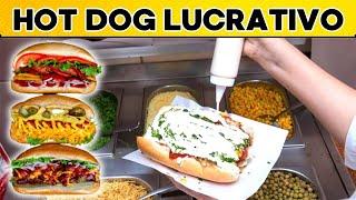  COMO MONTAR um NEGÓCIO de CACHORRO QUENTE para VENDER  | Hot Dog Gourmet