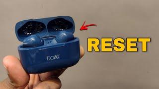 How To RESET Boat Airdopes 161 - Boat Airdopes 161 RESET 