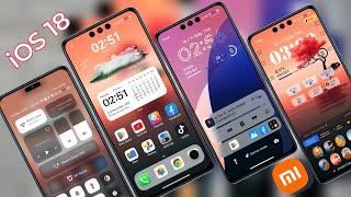 Fully iOS customisation theme for xiaomi redmi pocophone . Best theme HyperOS