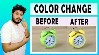 How to Change the Color of Object in Photoshop | Adobe Photoshop Tutorial | Hue/Saturation - Class 8