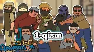 cs go animation uzbek tilida dublaj 100% #dublaj #animation #csgo #cartoon