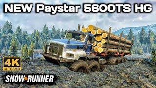 New Paystar 5600TS HG In SnowRunner Season 15 #snowrunner #truck #4k