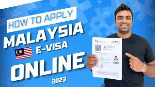 Malaysia Evisa 2023 || How To Apply Malaysia Evisa online || How to get Malaysia evisa from India