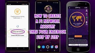 How To Create or Register a Pi Network Account Using Your Facebook Step by Step: