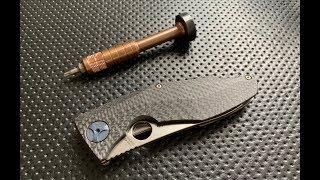 How to disassemble and maintain the Spyderco Drunken Pocketknife