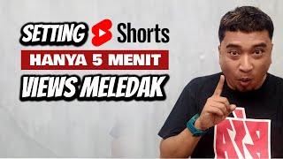 Cara Setting YOUTUBE SHORTS yang Paling MUDAH - Agar Tembus MONETISASI SHORTS 2023