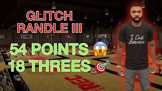 GLITCH NBA 2K22 Next Gen Point Guard Build Drops 54 POINTS In The Rec | Perry Randle III