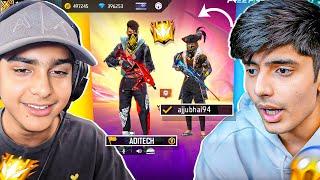 Ajjubhai & Aditech Pranked With Funny Youtuber Gone Wrong  - Garena Free Fire Max