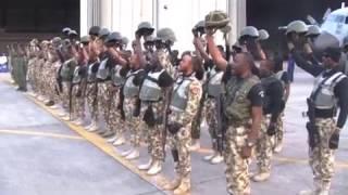 Nigerian Troops Return From The Gambia