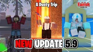 How To Get The Hunt Badge & A New Free Car In Update 5.9 - A Dusty Trip Roblox