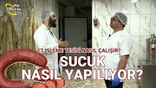 SUCUK NASIL YAPILIYOR? | Et İşleme Tesisi Nasıl Çalışıyor? | - Etten Süte #sucuk #sucukyapımı