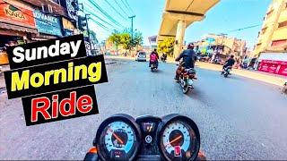 Sunday Morning Ride in Lahore | Qasim Nisar