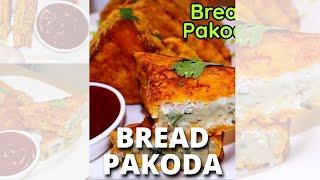 Bread Pakoda Recipe | Bread pakora recipe at home |  how to make bread pakora  | #shorts #short