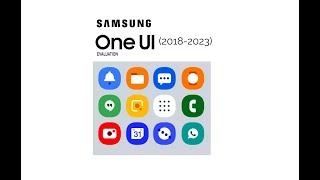 One UI Introductions evolution 2018-2023 (4K)