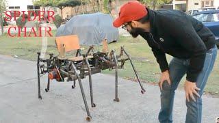 मकड़ी बाली कुर्सी | Making of Spider Chair- Ayush Lab