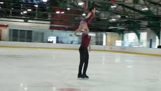 Katie McBeath & Daniil Parkman USA Sr Pairs FS John Nicks Pairs Challenge 2024