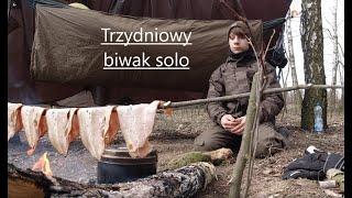 Trzydniowy, mroźny biwak solo