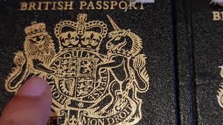 The UK Passport has gone back to British Passport Black! NOT Blue!