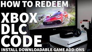 How to Redeem and Install DLC Codes on Xbox - How to Activate DLC Code for Xbox One and Series X