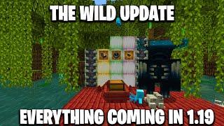 THE WILD UPDATE IS (almost) HERE (Minecraft 1.19 Pre-Release)