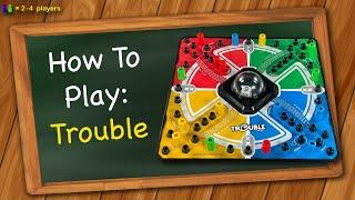 How to play Trouble (2016 rules - warp space)