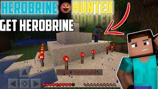 HEROBRINE HUNTED ME |in Minecraft|