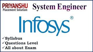 Infosys System Engineer Exam Pattern | Infosys recruitment 2021 | Infosys System Engineer