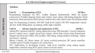 LEC 01 INTRODUCTION OF SYLLABUS PLC AND SCADA