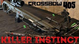 Killer Instinct 405 Lethal Crossbow Unboxing and Assembly