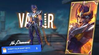 Script Skin Valir Saint Seiya Phoenix Ikki No Password | Full Sound Effect | Patch Terbaru