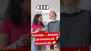  German brands you pronounce wrong   Indian Vlogger in Germany #shortsindia