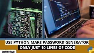 Random Password Generator Using Python | Python Password Generator #pythonproject #python