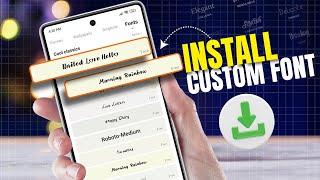 How to Install Custom Fonts on Xiaomi Phone | Change MIUI Text Layout