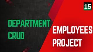 15 Department CRUD | Laravel Splade Tutorial Employees Management Project